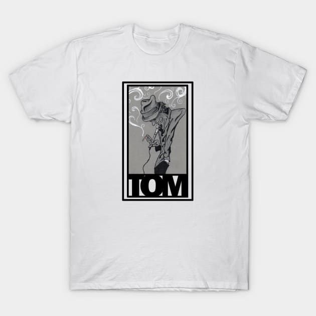 Tom Waits T-Shirt by Adam Ahl